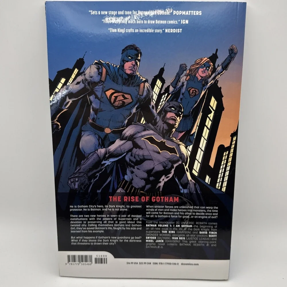 Batman: I am Gotham Warner Bros. Studio Tour HW Exclusive Variant TPB DC RARE